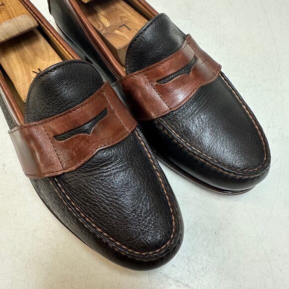 NEW HEELS Rancourt & Co. x H. S. Trask Moccasin Loafer Handsewn Maine USA 10.5 C main image 4